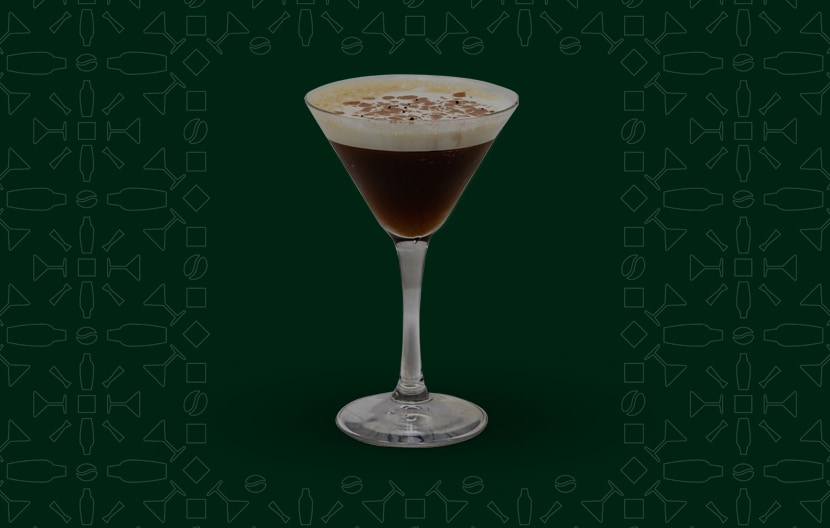 Martini de Espresso con Crema Irlandesa