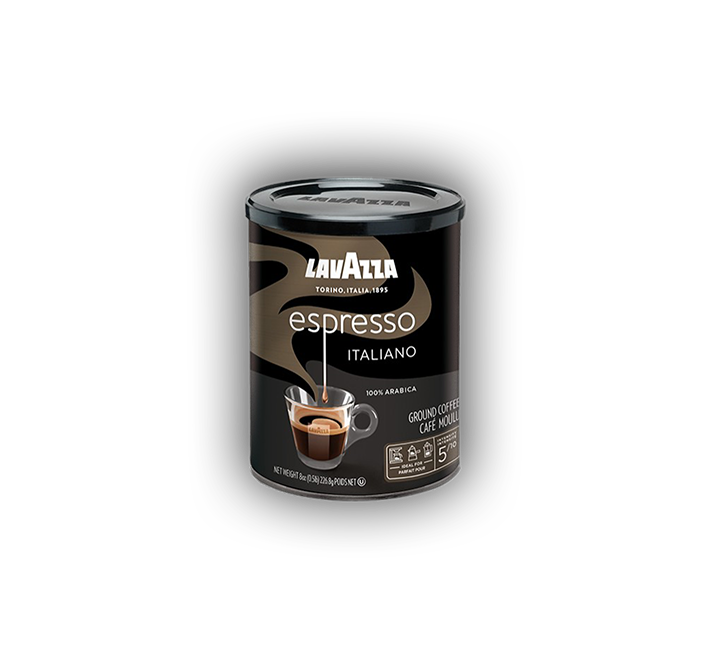 LAVAZZA ESPRESSO RISTRETTO DARK ROAST GROUND COFFEE / 2.01 OZ – Brooklyn  Fare