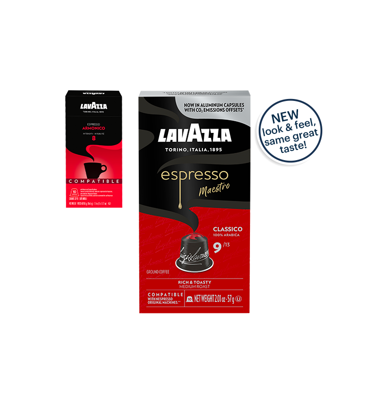 Espresso Maestro Classico - Capsules Compatible with Nespresso