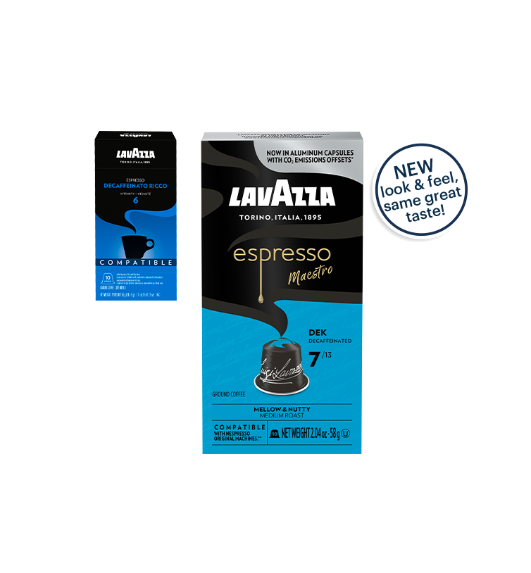 Lavazza decaf coffee outlet pods