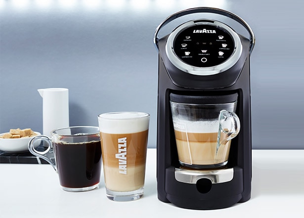 LAVAZZA Coffee Maker Classy Pro LB1200 & Capsules 100-Pack :Decaf & Ca