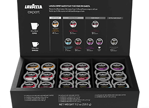 UNIVERSAL Lavazza A Modo Mio Magia Coffee Pod Capsule Holder  Stand with 360° Rotatable Base, Silver, 32 Piece, 15 x 15 x 31 cm : Home &  Kitchen