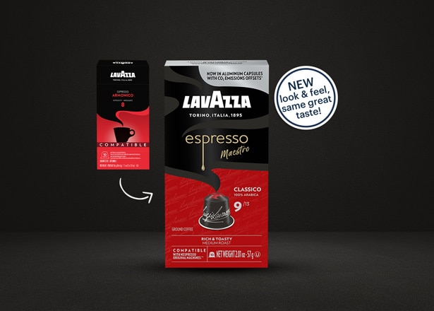 Capsules Lavazza compatible with Nespresso* Original machines - Collection